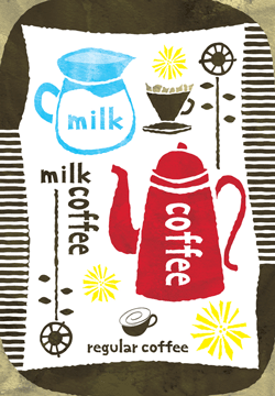 画像1: milk coffee